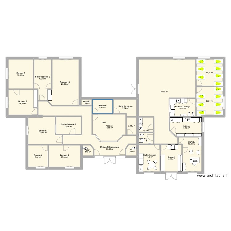 Plan entrée indépendante. Plan de 0 pièce et 0 m2