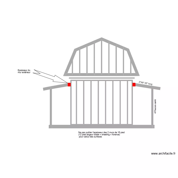 Cote Fleuve. Plan de 