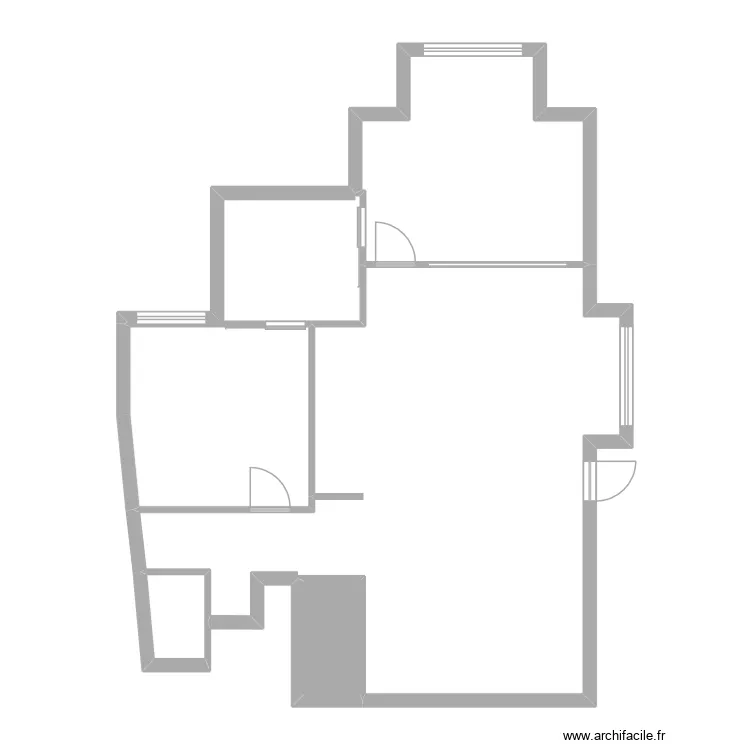 Maman 2. Plan de 6  et 90 m²