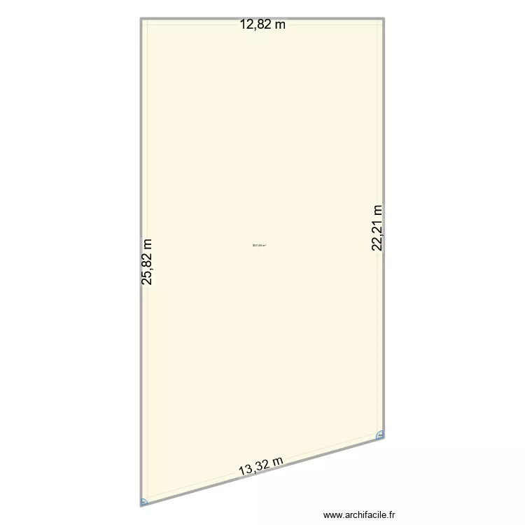 plan 1. Plan de 1 Pièce et 308 m²