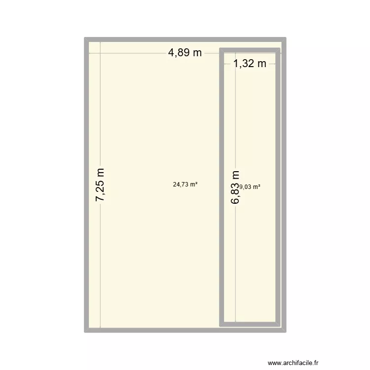 Maison m&eacute;dicale. Plan de 3  et 38 m²