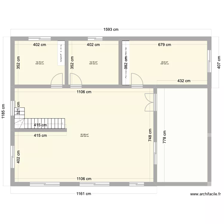 Maison 12x16. Plan de 8 et 300 m² Maison 12x16. Plan de 8 et 300 m²