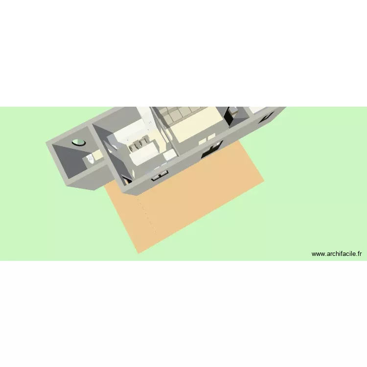 essai 2. Plan de 4 Pièces et 38 m²