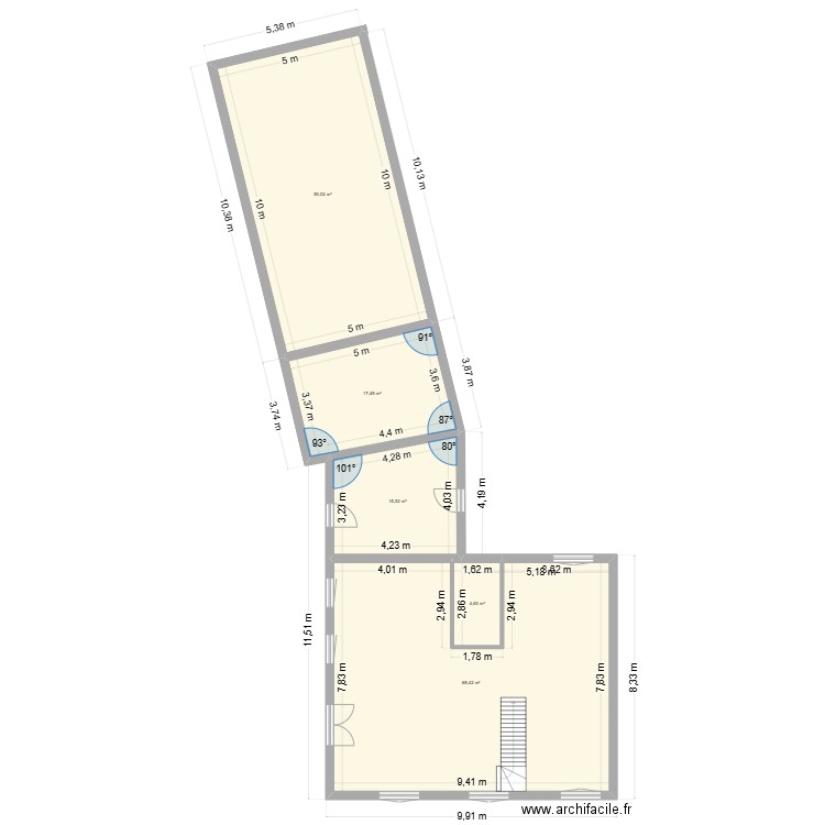 NEW escapade4. Plan de 5 pièces et 156 m2