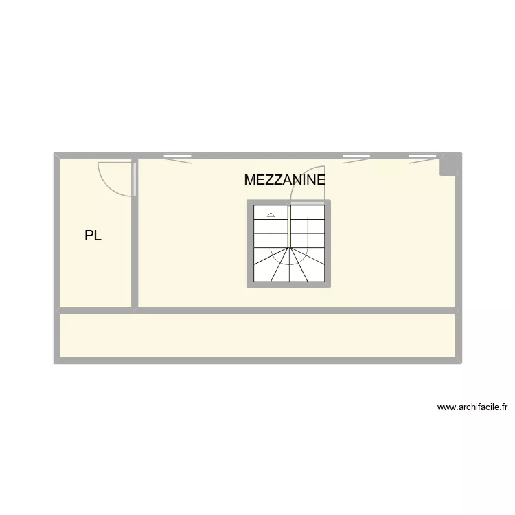 PLAN ETAGE CAISSARGUES. Plan de 