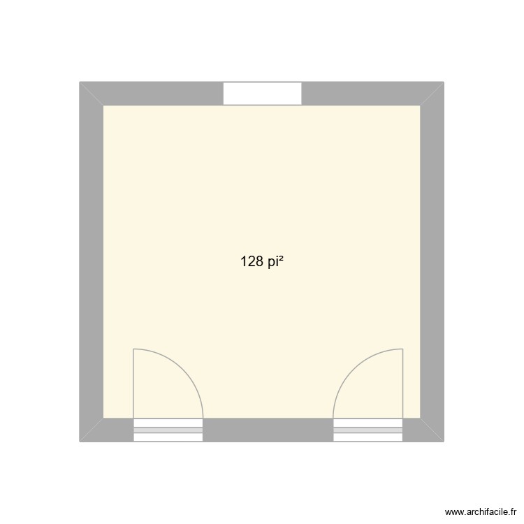 La chambre a Xavier. Plan de 0 pièce et 0 m2