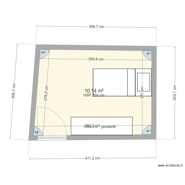 Chambre Gas. Plan de 0 pièce et 0 m2