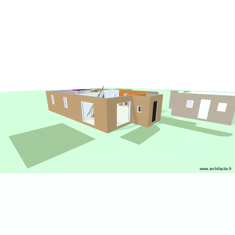 MAISON. Plan de 10 et 117 m² MAISON. Plan de 10 et 117 m²