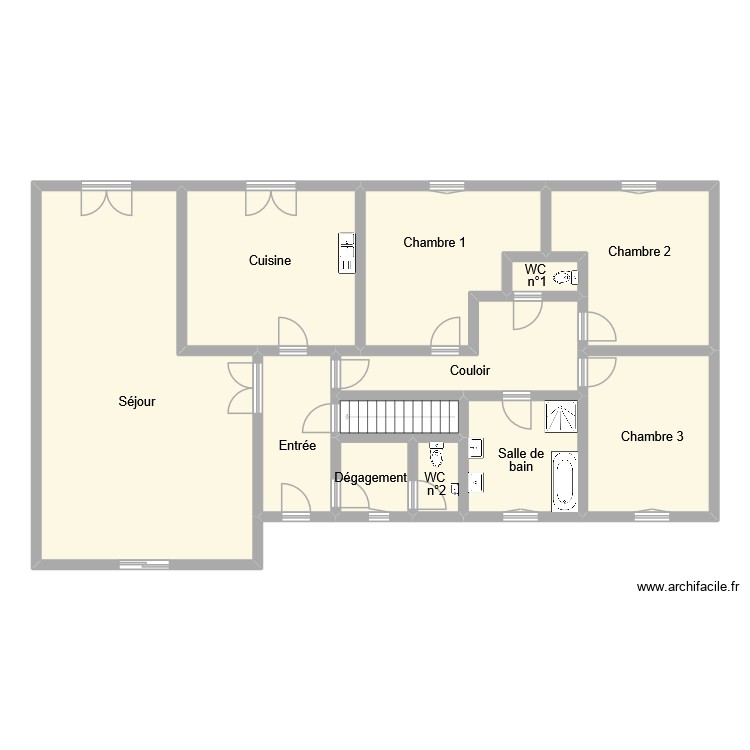 moreau. Plan de 0 pièce et 0 m2