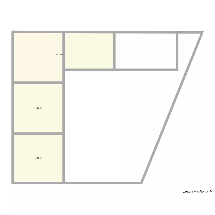 FAKRI. Plan de 3 et 55 m² FAKRI. Plan de 3 et 55 m²