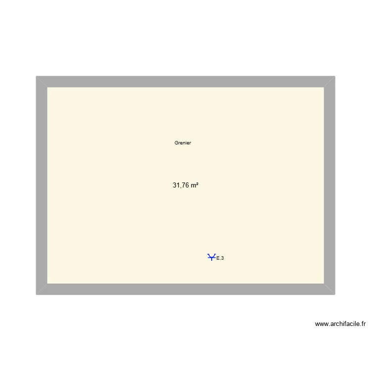 Gaetan grenier. Plan de 1  et 32 m²