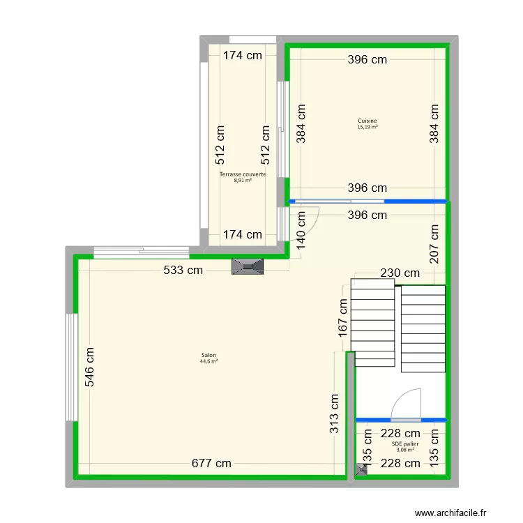 Couzon R1. Plan de 