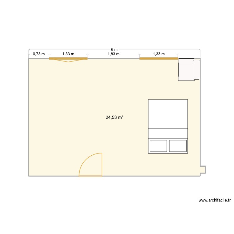 pieces 2. Plan de 0 pièce et 0 m2