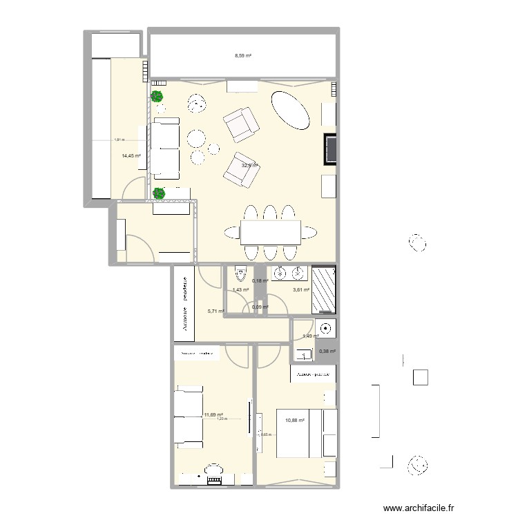 lavoisier 13. Plan de 0 pièce et 0 m2
