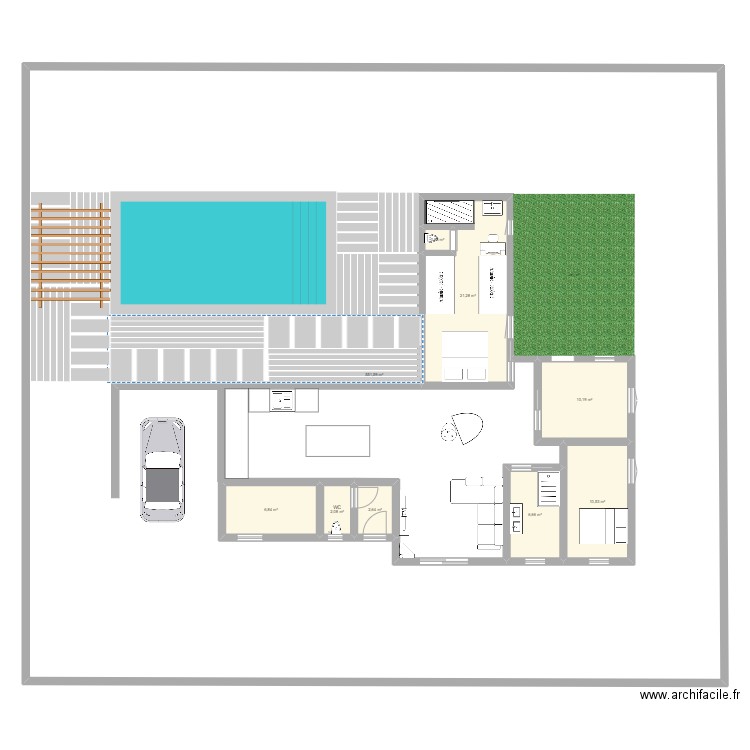Maison AJ - 2éme version. Plan de 0 pièce et 0 m2