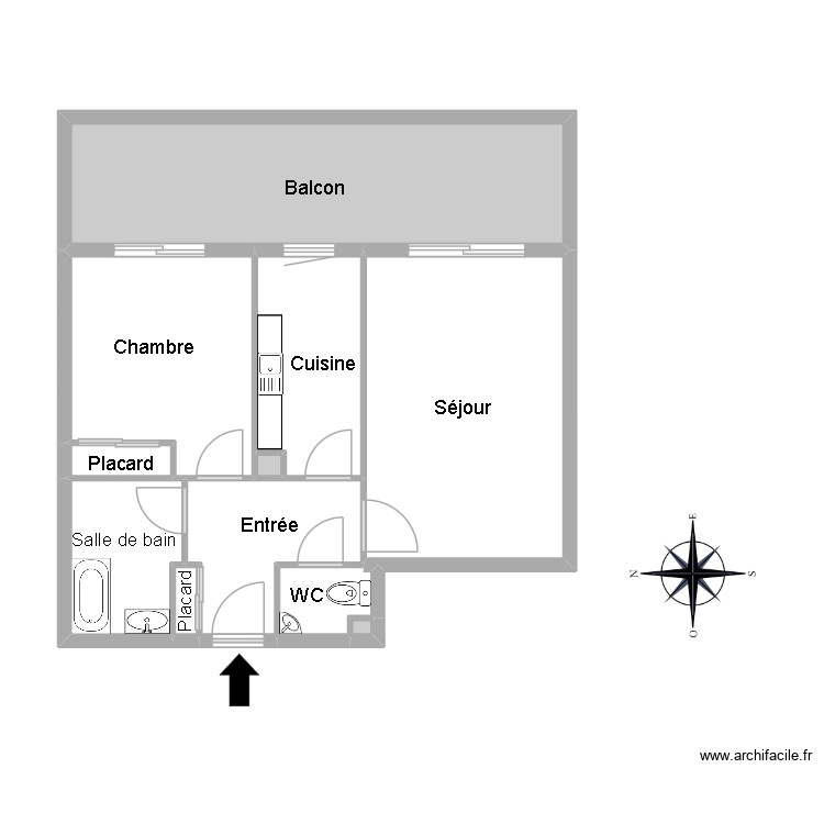 50048 BISCARAS. Plan de 0 pièce et 0 m2