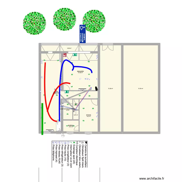 BOULANGERIE 4. Plan de 