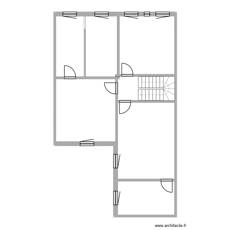 etagemorgane1. Plan de 7 Pièces et 93 m² etagemorgane1. Plan de 7 Pièces et 93 m²