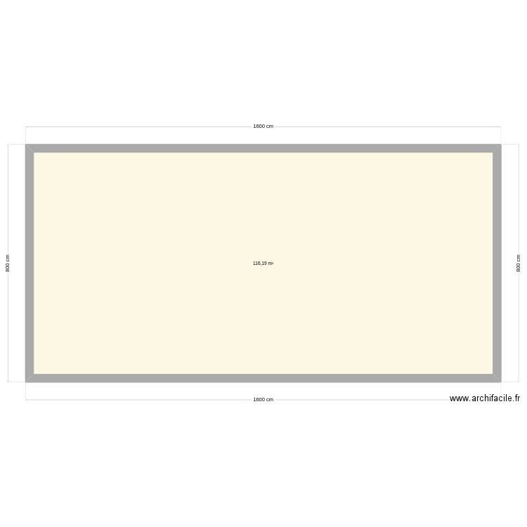 Cube Rez de Chaussé 1. Plan de 0 pièce et 0 m2