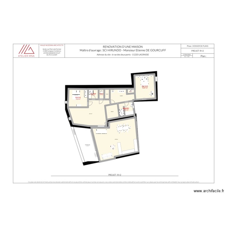 R2 2025.02.24. Plan de 10 pièces et 156 m2