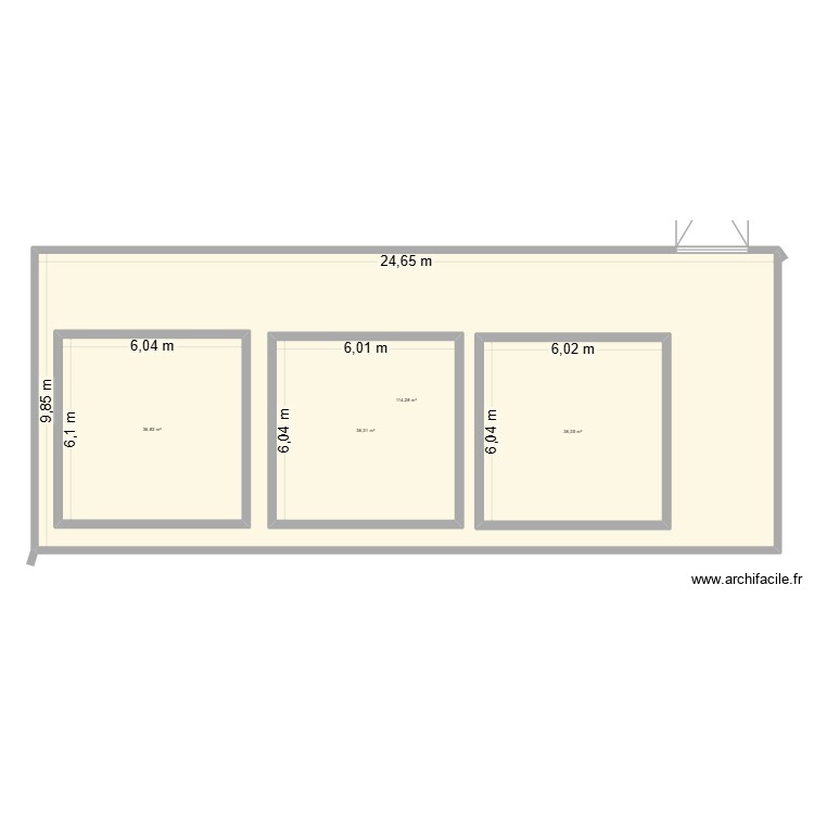 parcelle. Plan de 0 pièce et 0 m2