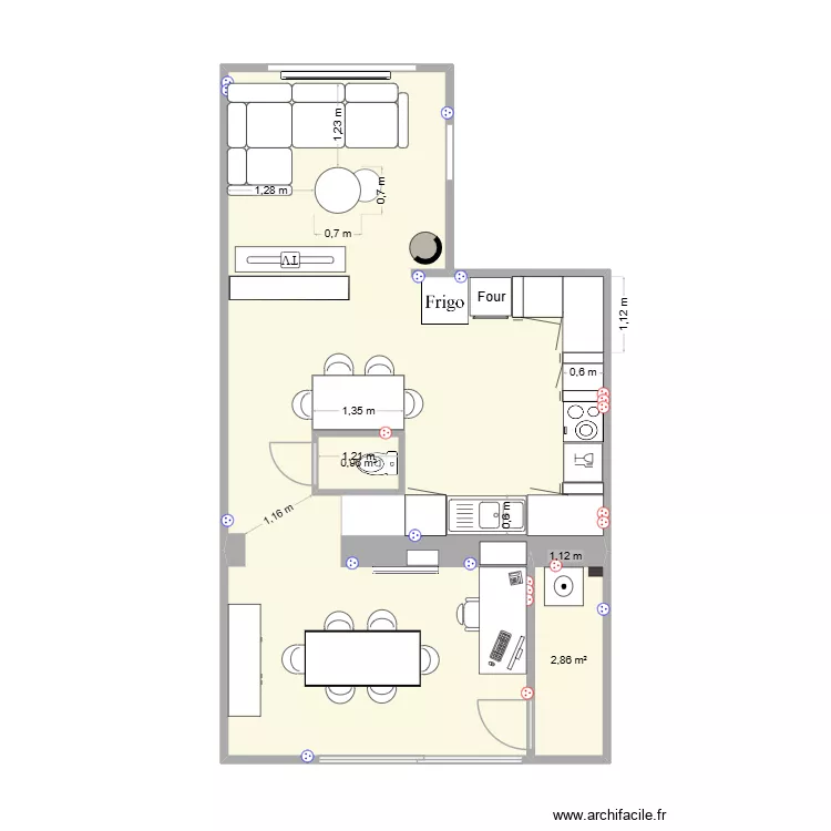 RDC V2. Plan de 3 et 48 m² RDC V2. Plan de 3 et 48 m²