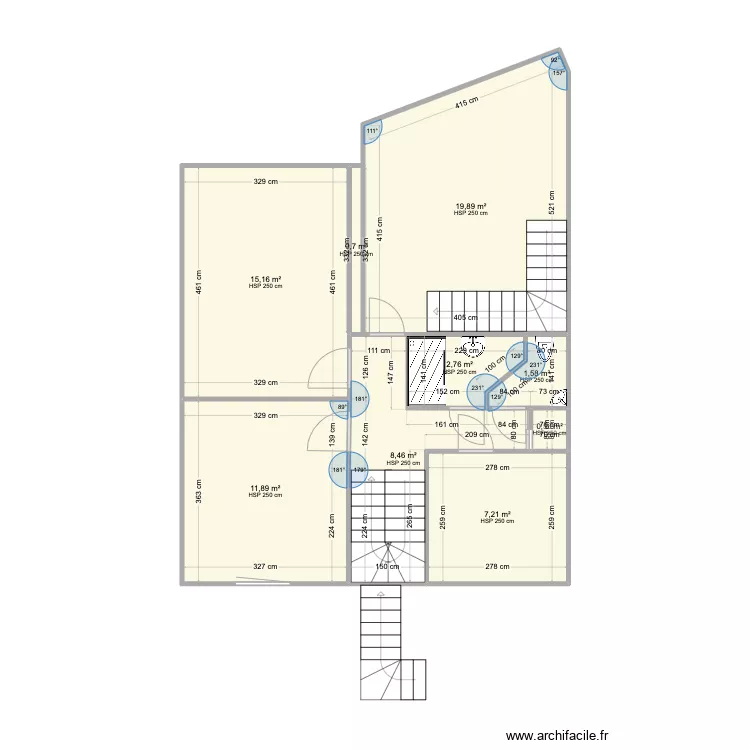 Appartement La Baule2. Plan de 