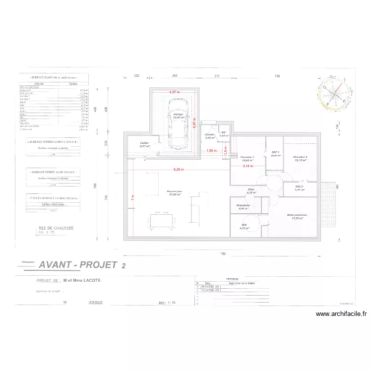 Plan Achi MM. Plan de 