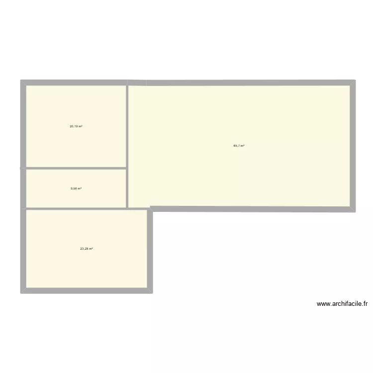 plan baptiste. Plan de 4 Pièces et 119 m² plan baptiste. Plan de 4 Pièces et 119 m²