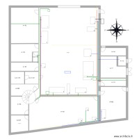 plan halle IUT