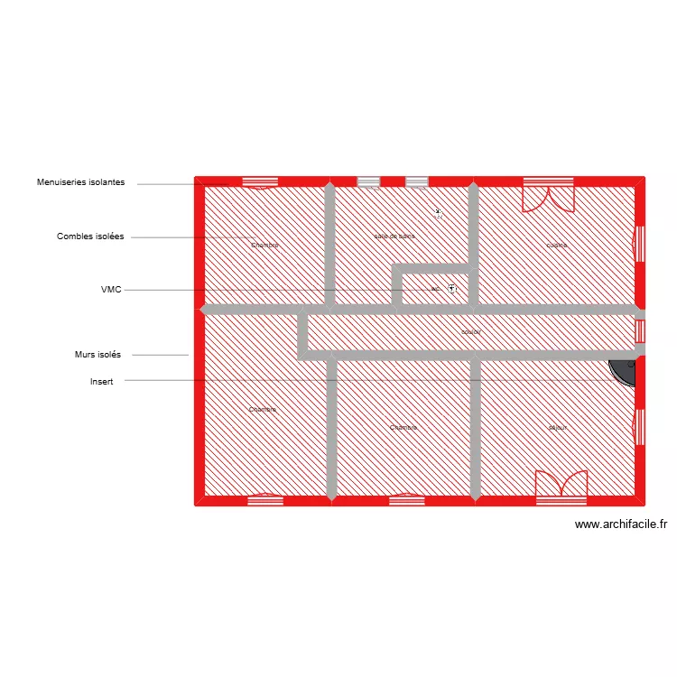de sousa david et sandrine sc&eacute;nario 3 &eacute;tage. Plan de 
