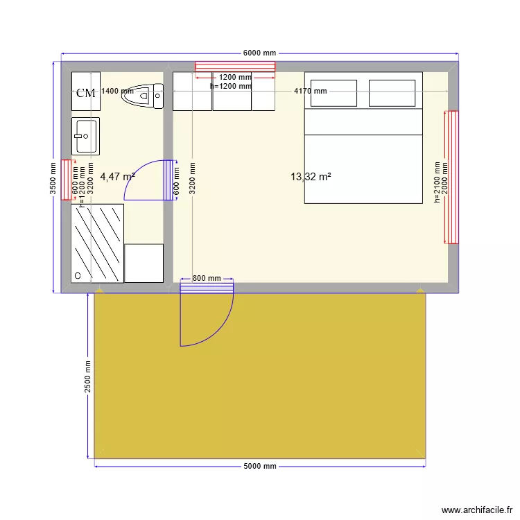 Солнечногорск 1м. Plan de 