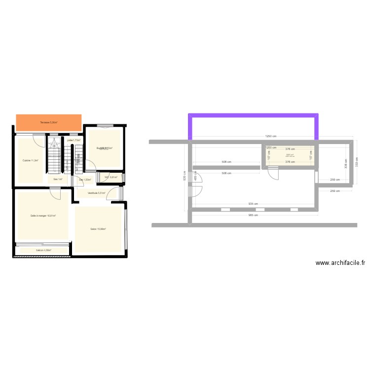 plan péronnes. Plan de 0 pièce et 0 m2