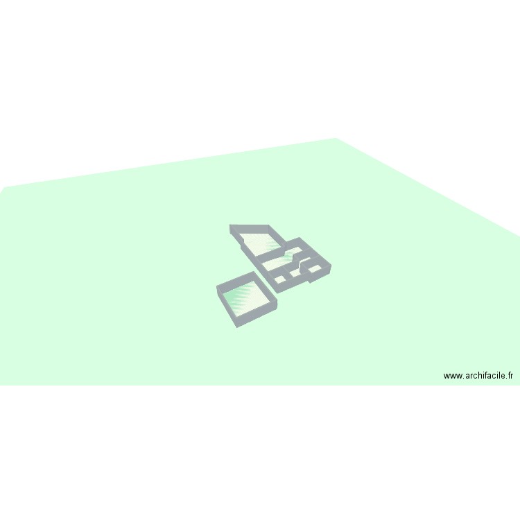 MDVT. Plan de 8 pièces et 597 m2