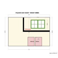 VENIAT FAÇADE NORD EST  ITE + MENUSIERIE