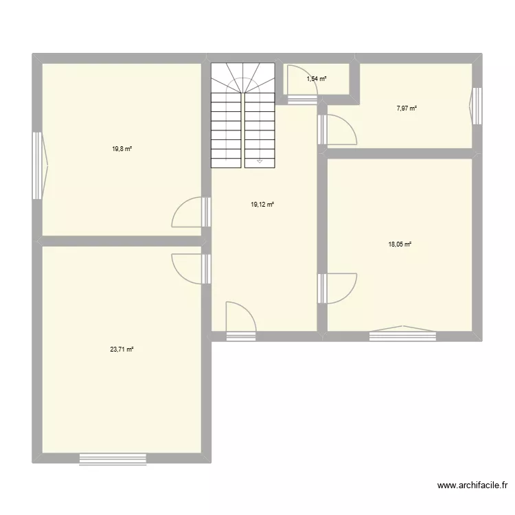 isabelle. Plan de 6 Pièces et 90 m² isabelle. Plan de 6 Pièces et 90 m²