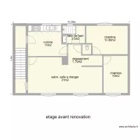 étage avant rénovation