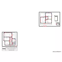 CIRCUIT EXISTANT LAMPES ET PRISES LOGEMENT  CS ADJAHA