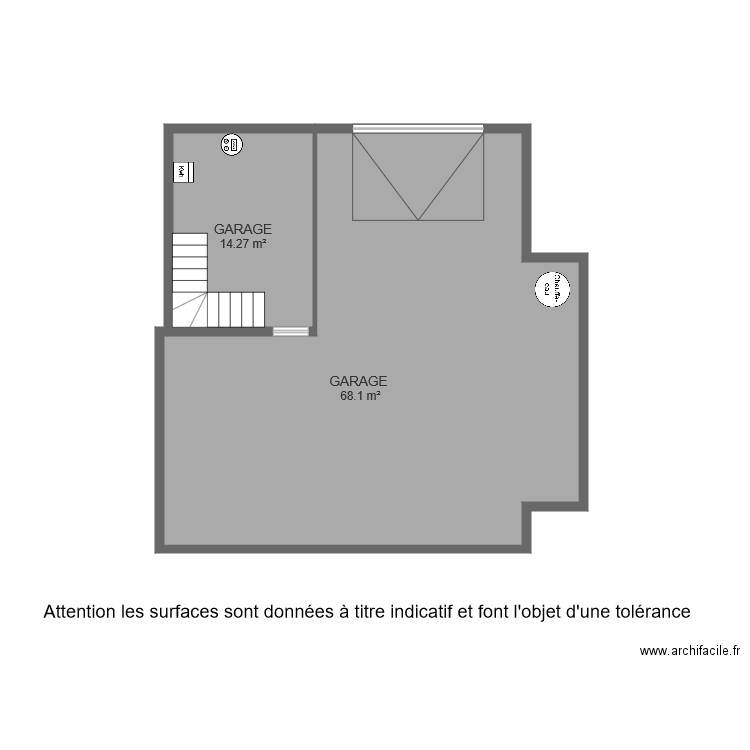 BI 5231 GARAGE O. Plan de 0 pièce et 0 m2