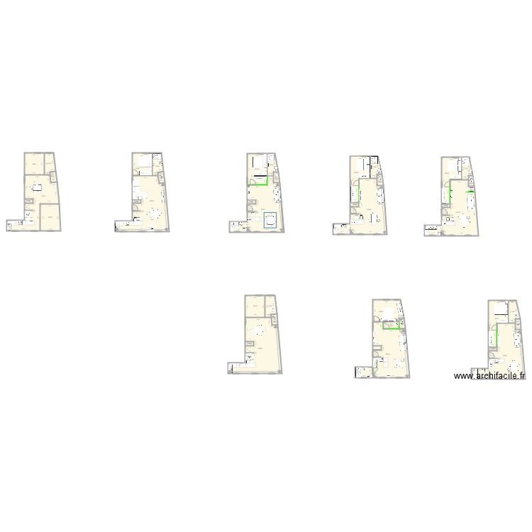 BOADE Av Foch. Plan de 0 pièce et 0 m2