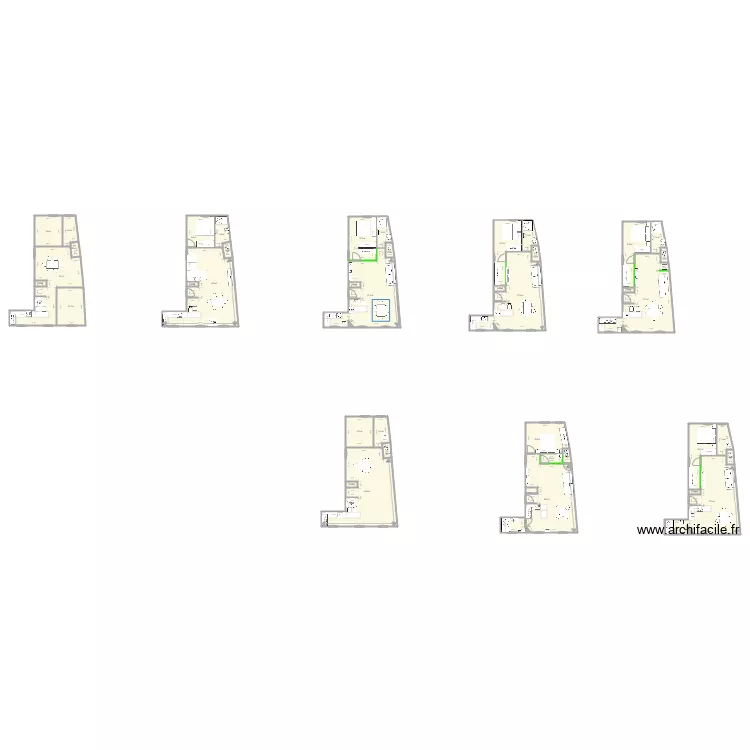 BOADE Av Foch. Plan de 