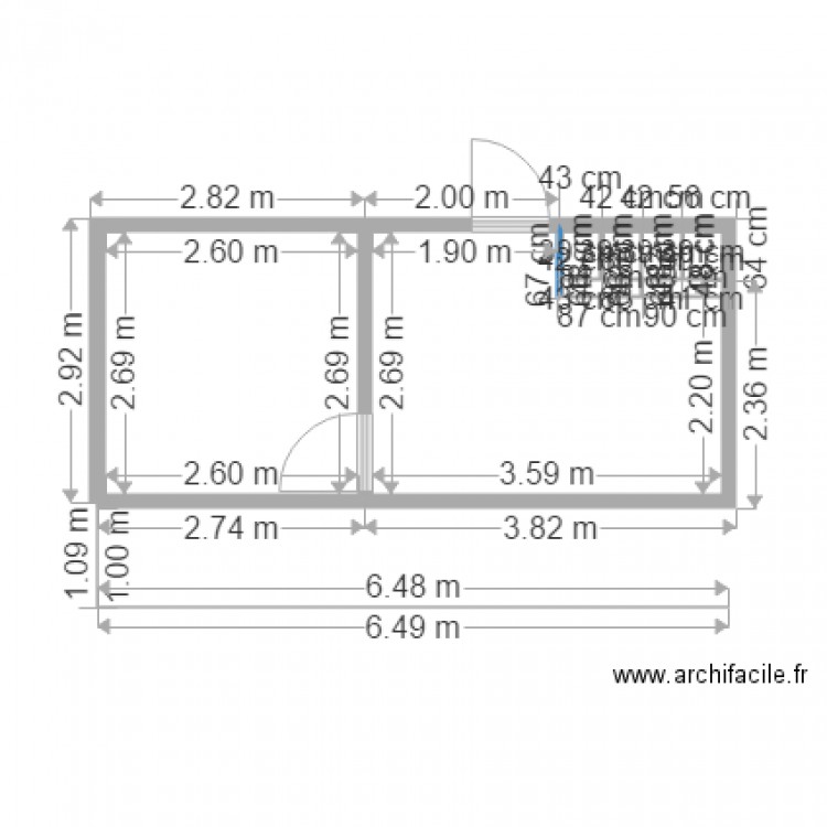 pigeonnier 1. Plan de 0 pièce et 0 m2