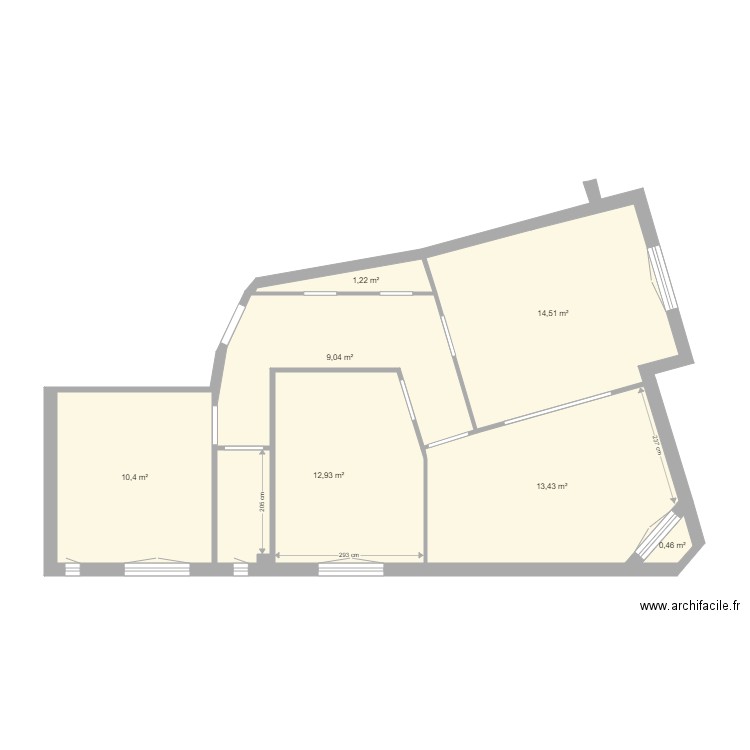 New appart vichy Paris. Plan de 0 pièce et 0 m2