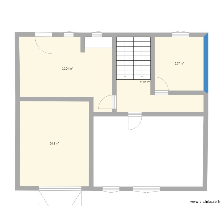 Rez de chaussée. Plan de 0 pièce et 0 m2