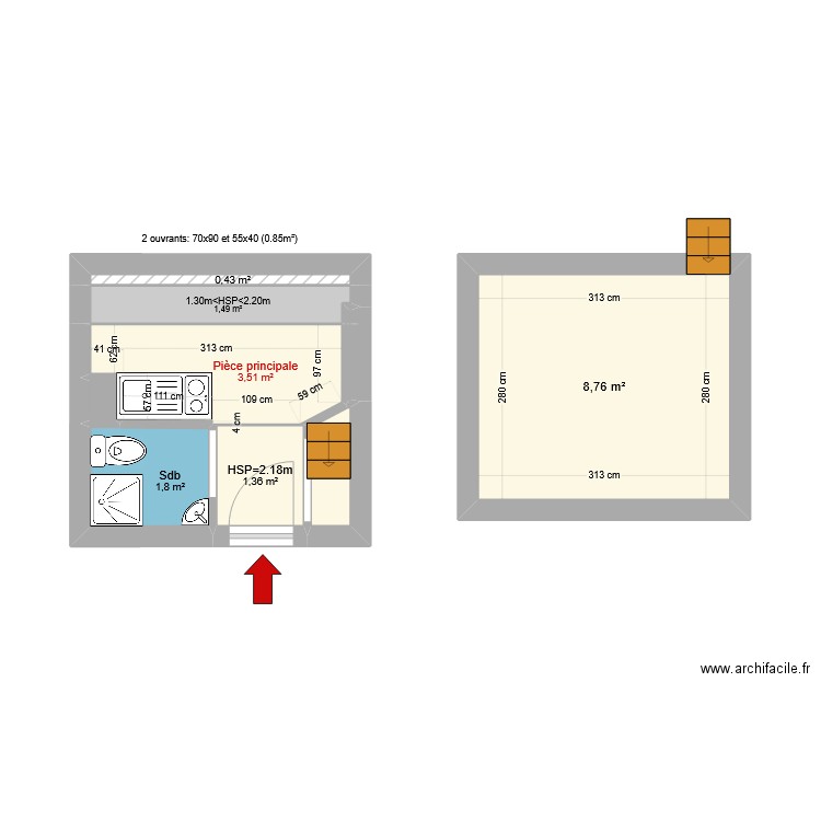 12 Beausoleil LOT 9. Plan de 10 pièces et 18 m2