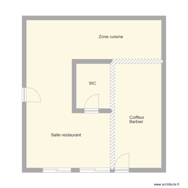 centre commercial neuilly. Plan de 0 pièce et 0 m2