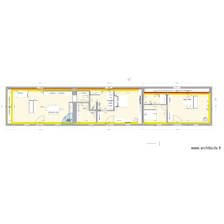 Tess. Plan de 12 pièces et 137 m2