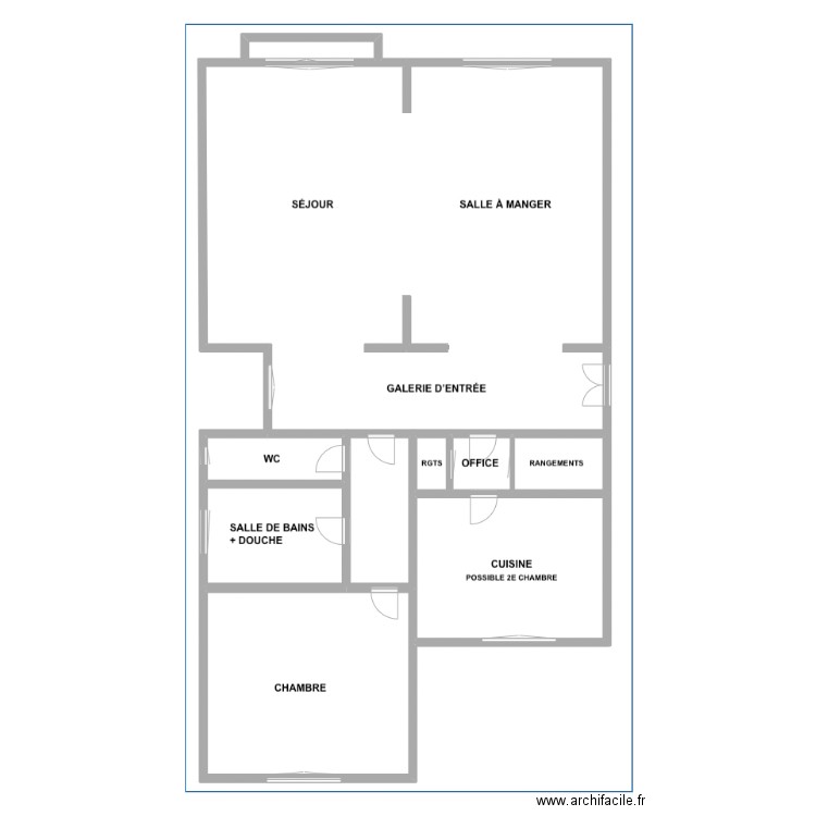 72 versailles . Plan de 0 pièce et 0 m2