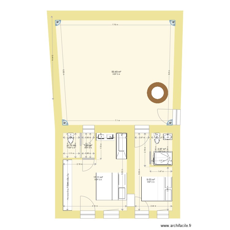 Gaston 2 loc. Plan de 0 pièce et 0 m2