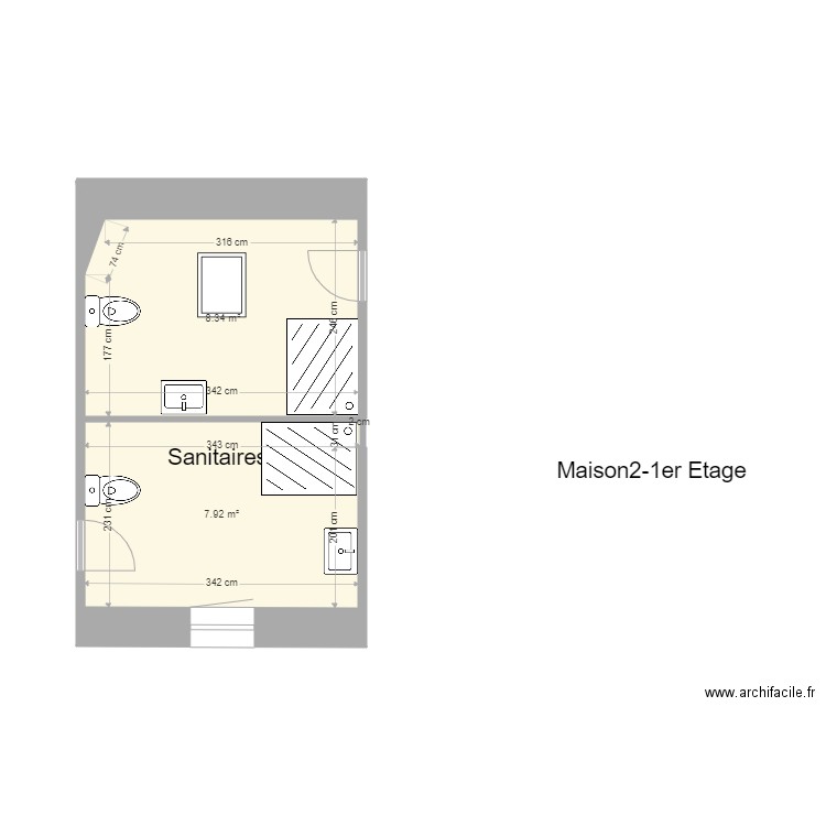 SPDR17EtageSdBmenuiseries1. Plan de 0 pièce et 0 m2